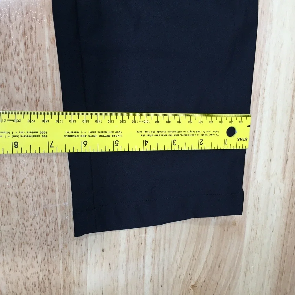Nike Womens Golf Pants Dri-FIT Slim Fit Size 2 Black‎